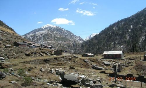 INDIE / Sikkim / Tybet / droga do Tsomgo Lake