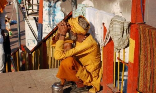 Zdjcie INDIE / brak / Haridwar / Oczekiwanie