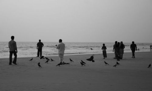 Zdjęcie INDIE / Kerala / Varkala / plaza
