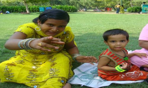 Zdjecie INDIE / brak / New Delhi park / zobacz