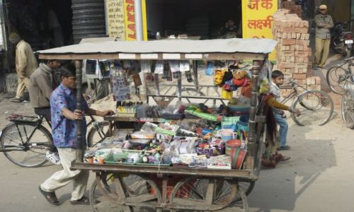 Zdjęcie INDIE / ORCHHA / stragan / zbytek 10