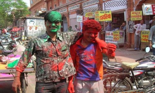 INDIE / Radastan / Jaipur / wito Holi 3