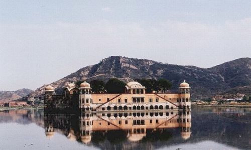 INDIE / Radastan / Jaipur / paac na wodzie