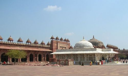 Zdj�cie INDIE / Uttar Pradesh / Fatehpur Sikri / Mauzoleum Szejcha Salima