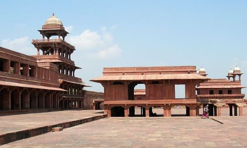 Zdjęcie INDIE / Uttar Pradesh / Fatehpur Sikri / kompleks Pałacowy Agbara 3