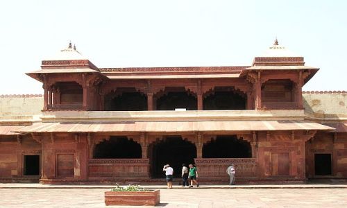 Zdjęcie INDIE / Uttar Pradesh / Fatehpur Sikri / kompleks pałacowy Agbara 2