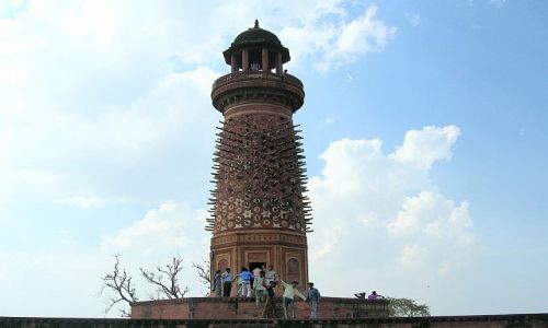 Zdjecie INDIE / Uttar Pradesh / Fatehpur Sikri / Wiea Jelenia