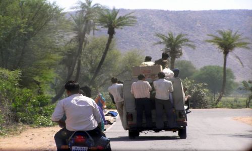 Zdjęcie INDIE / Rajastan / w drodze z Jaipuru do Ranthanbore / Przewiewnie?