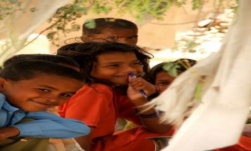 Zdjęcie INDIE / Rajasthan / Thar desert / dzieci pustyni