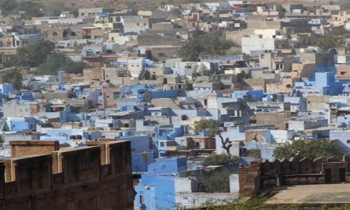 INDIE / Rajasthan / Jodhpur / widok z fortu