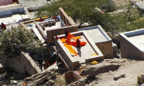 INDIE / Rajasthan / Jodhpur / suszymy pranie??