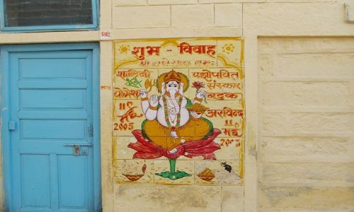 INDIE / Rajasthan / Jaisalmer - pustynia Thar / bajkowy fort