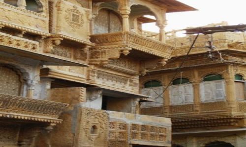 INDIE / Rajasthan / Jaisalmer - pustynia Thar / bajkowy fort
