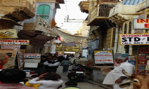 INDIE / Rajasthan / Jaisalmer - pustynia Thar / bajkowy fort