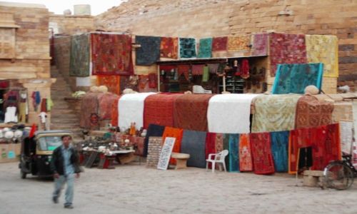INDIE / Rajasthan / Jaisalmer - pustynia Thar / przed zakupami