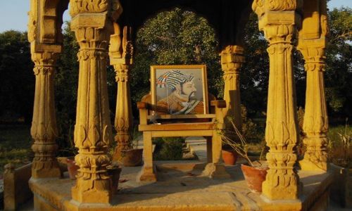 INDIE / Rajasthan / Jaisalmer - pustynia Thar / maharada