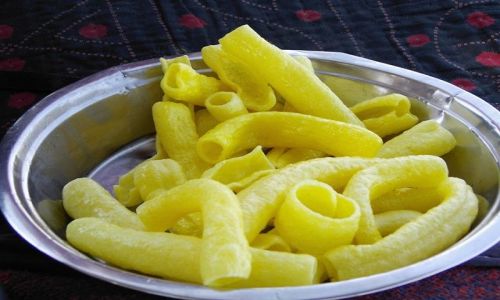 INDIE / Rajasthan / Jaisalmer - pustynia Thar / pustynne chrupki