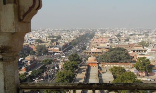 INDIE / Rajasthan / Jaipur / widok na miasto