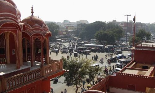 INDIE / Rajasthan / Jaipur / Hawa Mahal