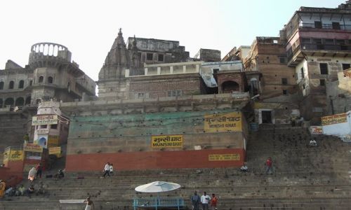 INDIE / Uttar Pradesh / Varanasi / Ghaty