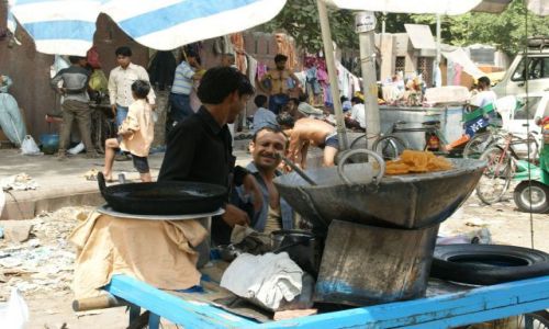 Zdjecie INDIE / Delhi / Delhi / Gar  kuchnia 