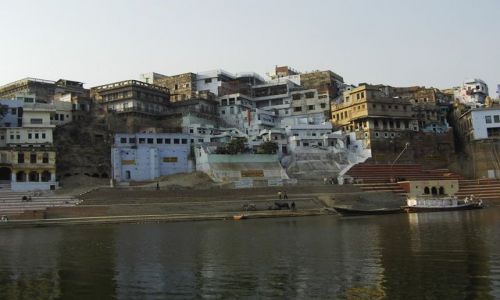 INDIE / Uttar Pradesh / Varanasi / wybrzee