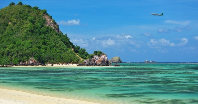 Zdj cia: Poudniowa cz wyspy, Lombok, Plaa w Kucie, INDONEZJA
