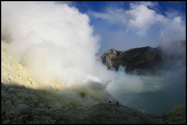 Zdjęcia: Ijen , Jawa, jeszcze przez chwile myslalam ... niebo ..., INDONEZJA Zdjęcia: Ijen , Jawa, jeszcze przez chwile myslalam ... niebo ..., INDONEZJA