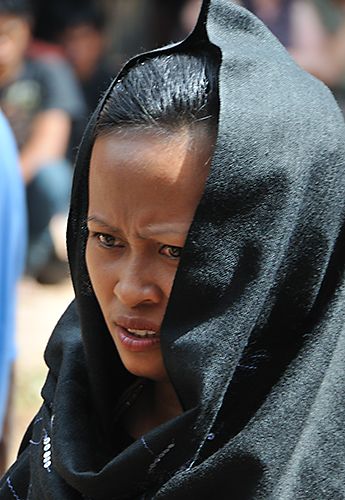 Zdjęcia: Tana Toraja, Sulawesi, Wdowa, INDONEZJA Zdjęcia: Tana Toraja, Sulawesi, Wdowa, INDONEZJA