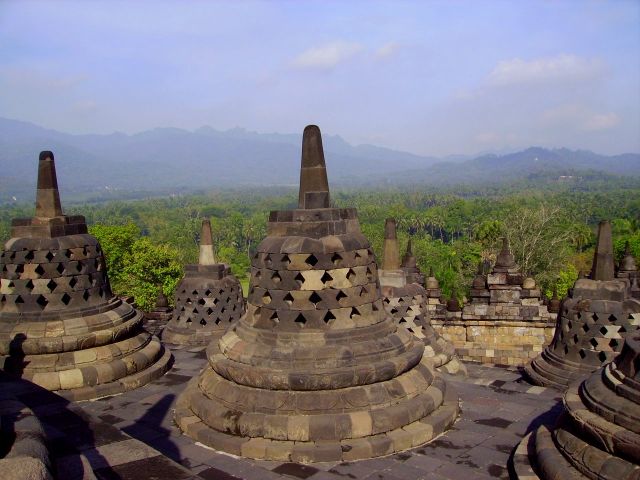 Zdjęcia: Borobudur, Jawa, świątynia Borobudur, INDONEZJA Zdjęcia: Borobudur, Jawa, świątynia Borobudur, INDONEZJA