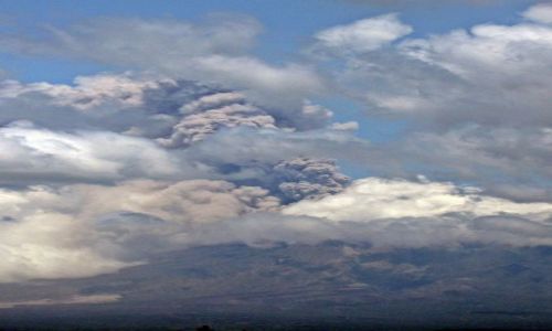 Zdjecie INDONEZJA / Jawa / Jakarta / aktywny wulkan Merapi