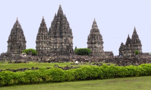 Zdjecie INDONEZJA / Jawa / okolice Jogjakarty / witynia Prambanan
