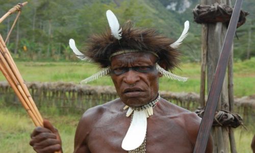 Zdjecie INDONEZJA / Papua - Irian Jaya / Wamena / Papua