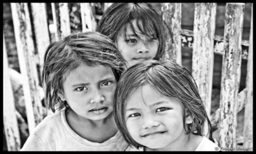 INDONEZJA / Sulawesi / Togeans / w wiosce