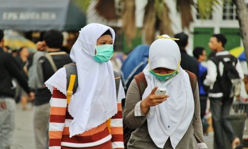 Zdjcie INDONEZJA / Jawa / Jakarta / Dziewczyny