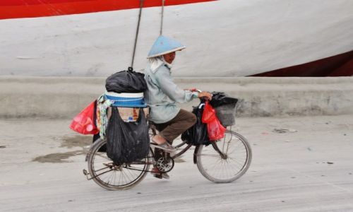 Zdjcie INDONEZJA / Jawa / Jakarta / Zorganizowana kobietka