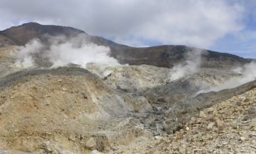 Zdjęcie INDONEZJA / Jawa / Gunung Papandayan / kratery Papandayan