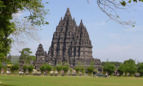 Zdjęcie INDONEZJA / Jawa / Yogyakarta / Świątynia Prambanan