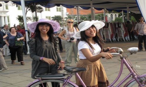 Zdjecie INDONEZJA / Stolica / Dakarta / Rado ulicy