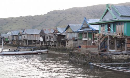 Zdjecie INDONEZJA / Komodo / Komodo / Jedyna osada na Komodo