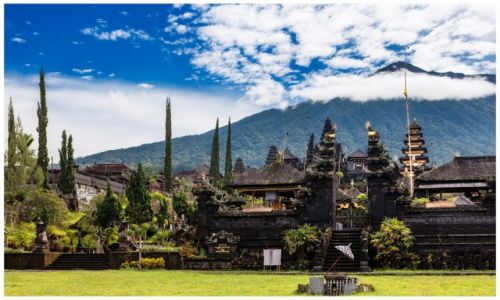 Zdjęcie INDONEZJA / Bali / Pura Besakih / Pura Besakih - lower level