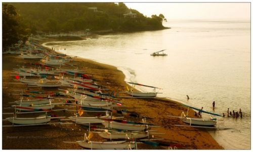 Zdjcie INDONEZJA / Bali / Amed / Evening at the Beach