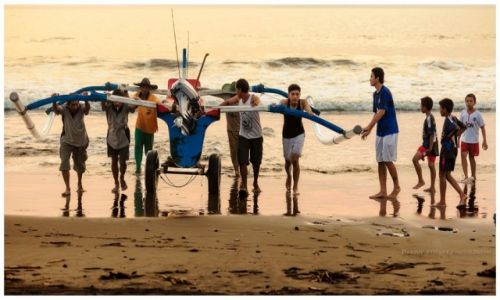 Zdjcie INDONEZJA / Bali / Pantai Soka / All together!