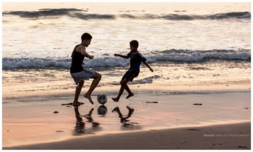 Zdjcie INDONEZJA / Bali / Pantai Soka / Duell