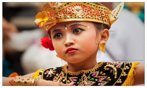 Zdjecie INDONEZJA / Bali / Buleleng / Lia dancing Margapati