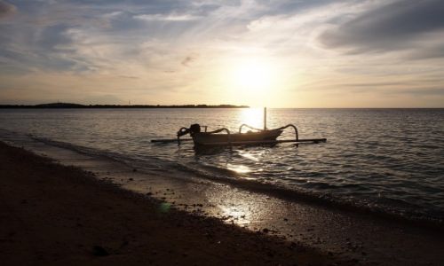 Zdjecie INDONEZJA / Gili / Gili Air / Spokj na odludziu