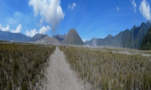 Zdj�cie INDONEZJA / JAVA / BROMO / BROMO -panorama okolicy
