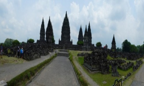 Zdjcie INDONEZJA / JAVA/okolice Yogyakarty  / witynia Prambanan / PRAMABANAN