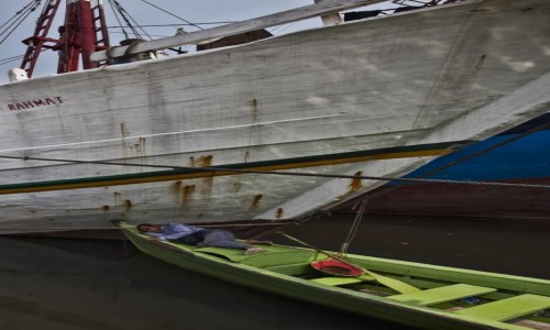 Zdjcie INDONEZJA / - / Jakarta / Fisherman's day
