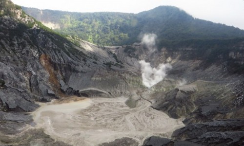 Zdjcie INDONEZJA / Jawa / Tangkuban Perahu / krater Krlowej